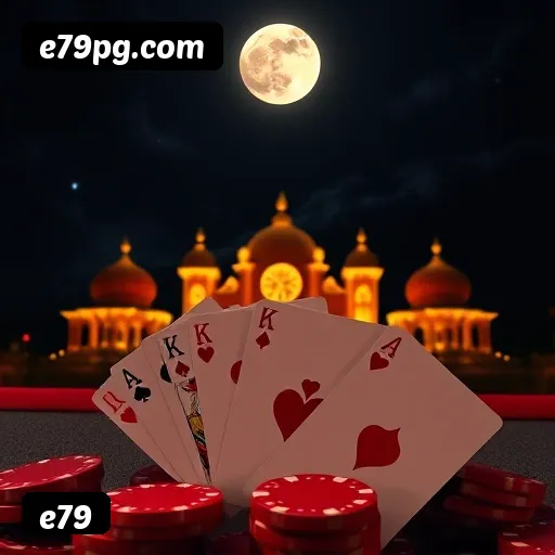 Jogos de Mesa Premium e79 - Blackjack, Roleta, Baccarat